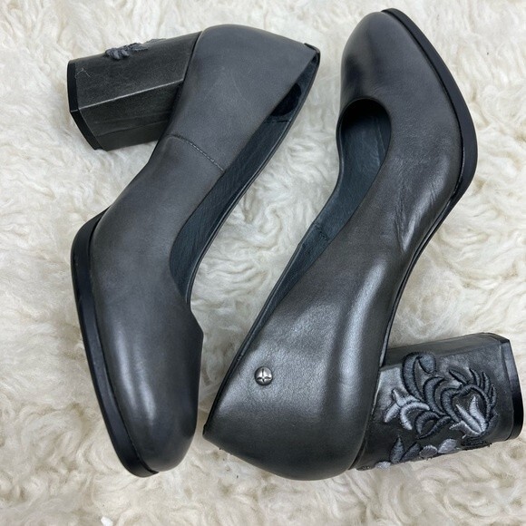 Pikolino embroidered block heel - Picture 6 of 12